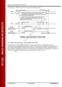 4DLCD-24320240-CTP-IPS Datasheet Page 17