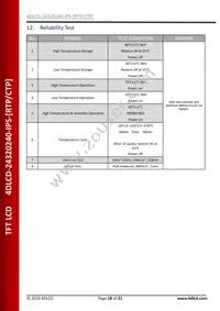 4DLCD-24320240-CTP-IPS Datasheet Page 18