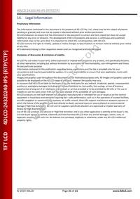 4DLCD-24320240-CTP-IPS Datasheet Page 21