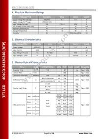 4DLCD-24320240-RTP Datasheet Page 6