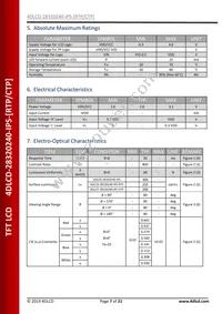 4DLCD-28320240-CTP-IPS Datasheet Page 7
