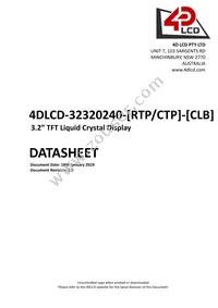4DLCD-32320240-CTP Datasheet Cover