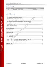4DLCD-32320240-CTP Datasheet Page 2
