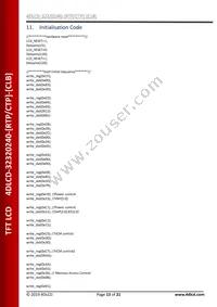 4DLCD-32320240-CTP Datasheet Page 13