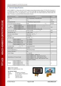 4DLCD-43480272-CTP-CLB Datasheet Page 3