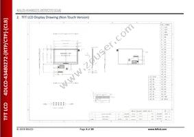 4DLCD-43480272-CTP-CLB Datasheet Page 4