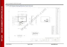 4DLCD-43480272-CTP-CLB Datasheet Page 5