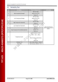 4DLCD-43480272-CTP-CLB Datasheet Page 17