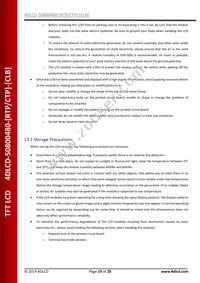 4DLCD-50800480-CTP Datasheet Page 19