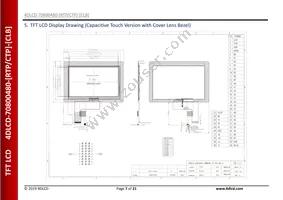 4DLCD-70800480-CTP Datasheet Page 7