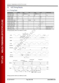 4DLCD-70800480-CTP Datasheet Page 13