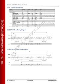4DLCD-70800480-CTP Datasheet Page 14