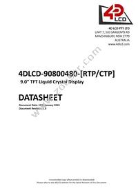 4DLCD-90800480-CTP Cover