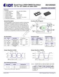 4EA1250A0Z4BACUGI8 Datasheet Cover