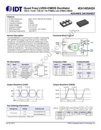 4EA1485A0Z4AACUGI8 Datasheet Cover