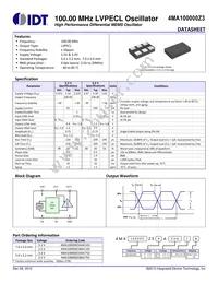 4MA100000Z3BACUGI8 Datasheet Cover