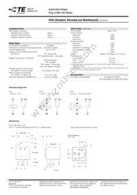 5-1393305-7 Datasheet Page 2