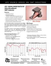 506WLSM0R70KT619T Datasheet Cover