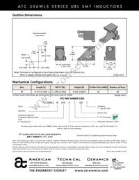 506WLSM1R10KT438T Datasheet Page 2