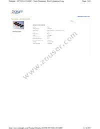 50738361531600F Datasheet Cover