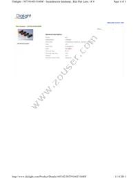 50739160331600F Datasheet Cover