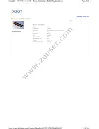 50745381431610F Datasheet Cover