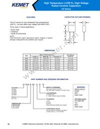 50HV24B102K Datasheet Page 10