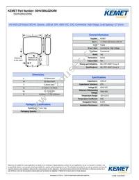 50HV26N102KNM Datasheet Cover