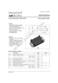 50MT060WH Datasheet Cover