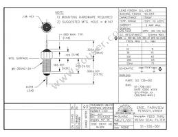 51-726-001 Datasheet Cover