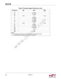 516BHB000933AAG Datasheet Page 20