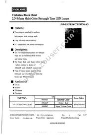 519-1SURSYGW/S530-A3 Datasheet Page 2