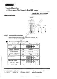 519-1SURSYGW/S530-A3 Datasheet Page 3