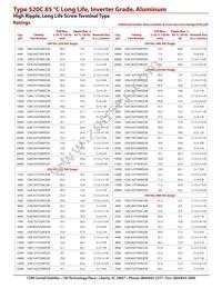 520C143T400FG2D Datasheet Page 4