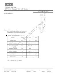 523-2SDRD/S530-A3 Datasheet Page 2