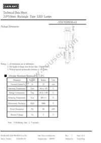 523-2UYD/S530-A3 Datasheet Page 2