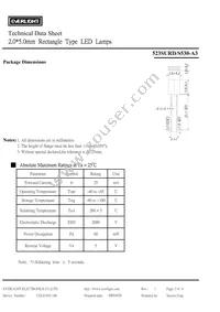 523SURD/S530-A3 Datasheet Page 2