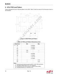 533BA000877DG Datasheet Page 10