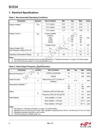 534MC000260DG Datasheet Page 2