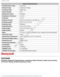 53C350K Datasheet Page 2