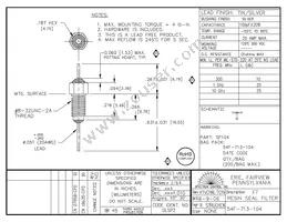 54F-713-104 Datasheet Cover