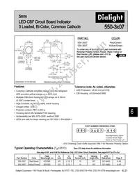 5503507F Datasheet Cover