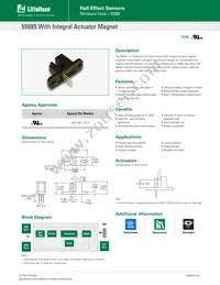 55085-3M-00-0 Datasheet Cover