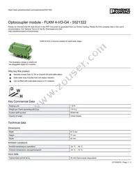 5521322 Datasheet Cover