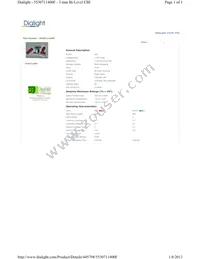 5530711400F Datasheet Cover