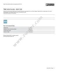 5531105 Datasheet Cover