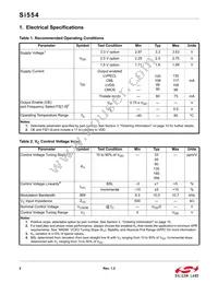 554NE002449DG Datasheet Page 2