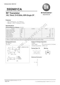 55GN01CA-TB-E Datasheet Cover