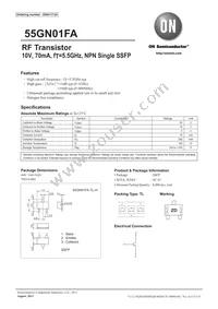 55GN01FA-TL-H Datasheet Cover