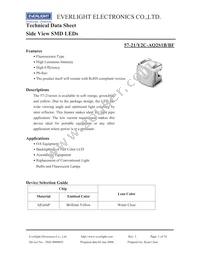 57-21/Y2C-AQ2S1B/BF Datasheet Cover